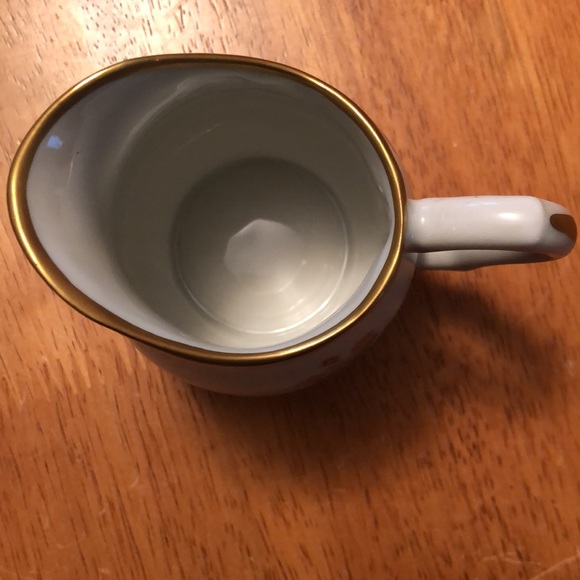 VINTAGE HAND PAINTED PORCELAINE DE FRANCE CREAM AND SUGAR SET - Picture 12 of 16